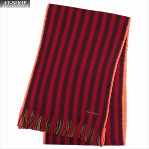 ポール・スミス マフラー Paul Smith MEN SCARF REVERSE STRP M1A-421F-ES10-28　2020AW