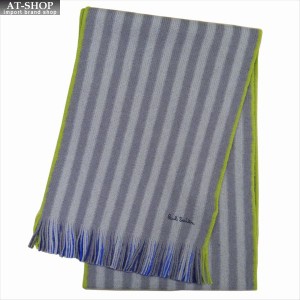 ポール・スミス マフラー Paul Smith MEN SCARF REVERSE STRP M1A-421F-ES10-76　2020AW