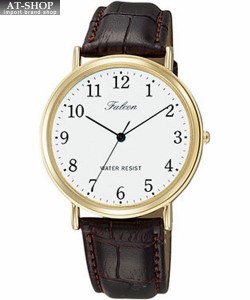 CITIZEN シチズン 腕時計 Q&Q ファルコン メンズ時計 Q996-104 ブラウン