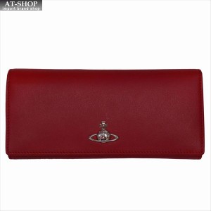 ヴィヴィアン・ウェストウッド 財布サイフ Vivienne Westwood NO,11 FLORENCE 二つ折り長財布 51120005 RED 19AW レッド 