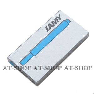 LAMY ラミー 万年筆 インク カートリッジ 5本セット LT10 ターコイズ