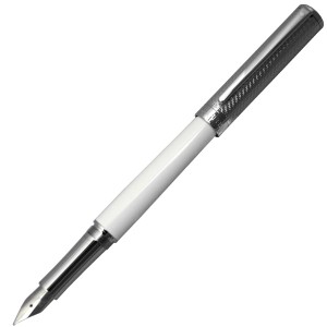 SHEAFFER シェーファー 万年筆　インテンシティ　ホワイト＆クローム ペン先 F（細字） ITS9240PNF