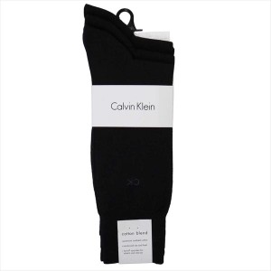 Calvin Klein カルバン・クライン ソックス 3足セット A91219-color00 ブラック系