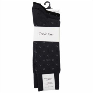 Calvin Klein カルバン・クライン ソックス 3足セット ACB175-color97 ブラック：グレー×2系