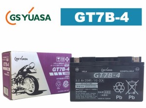 GSYUASA（GSユアサ） GT7B-4 VRLA（制御弁式）バイク用バッテリー