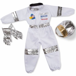 ハロウィン 衣装 子供 宇宙飛行士 アストロノーツ コスチューム コスプレ 3歳 4歳 5歳 6歳 小物付き メリッサ＆ダグ