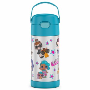 サーモス ステンレス ストロー 水筒 サーモス ステンレス水筒 L.O.L. LOL サプライズ ストロー 350ml THERMOS 子供 キャラクター