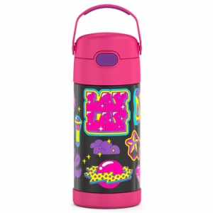 サーモス ステンレス ストロー 水筒 ステンレス水筒 ザット・ガール・レイレイ ストロー 350ml THERMOS 子供 あの子はレイレイ!