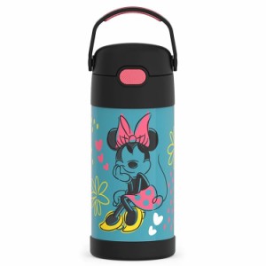 サーモス ステンレス ストロー 水筒 ステンレス水筒 ディズニー ミニーマウス クラシック ストロー 350ml THERMOS 子供 MinnieMouse