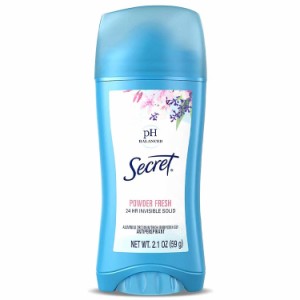 定形外送料無料/ シークレット パウダーフレッシュ デオドラント 59g PHバランス スティック 女性用 secret POWDER FRESH