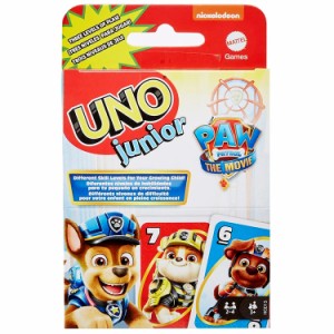 送料無料/ UNO パウパトロール ウノ ジュニア パウパト 3歳から カードゲーム おもちゃ 新品 キャラクター ライセンス PAWPATROL