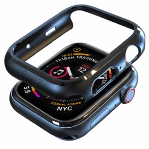 Apple Watch 4 44mm ケース アップルウォッチ カバー (ブラック) 超簿 耐衝撃性 Apple Watch Series 4