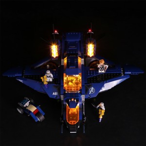 MOC LEGO レゴ ブロック スーパー・ヒーローズ 76126 互換 アベンジャーズ・アルティメット・クインジェット LED ライト キット 【海外か