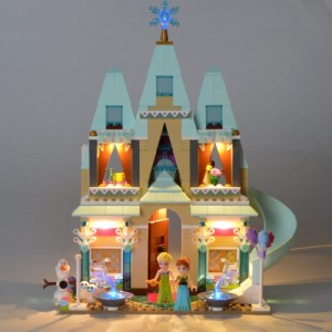 MOC LEGO レゴ 41068 ディズニープリンセス アナと雪の女王 アレンデール城 LED ライト キット ※レゴ本体は含まれていません※