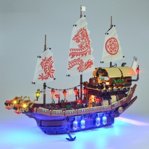 MOC LEGO レゴ 70618 互換 ニンジャゴー 空中戦艦バウンティ号 LED ライト キット 【海外から直送します】※レゴ本体は含まれていません