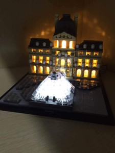 MOC LEGO レゴ アーキテクチャー 21024 互換 ルーブル美術館 LED ライト キット 【海外から直送します】※レゴ本体は含まれていません※