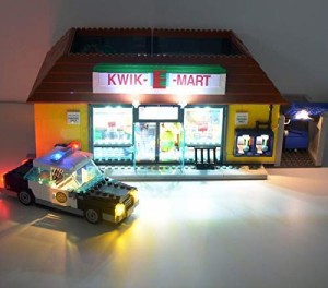 MOC LEGO レゴ ザ・シンプソンズ 71016 互換 クイック・E・マート LED ライト キット 【海外から直送します】※レゴ本体は含まれていませ