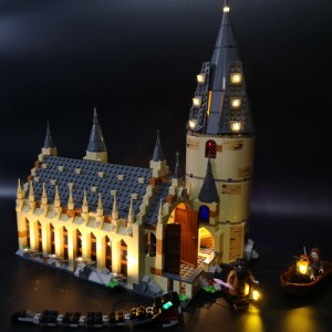 LEGO レゴ ブロック MOC 75954 互換 ハリー・ポッター ホグワーツの大広間 LEDライト 照明 キット カスタム パーツ 【海外から直送します