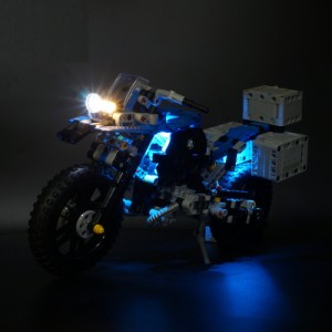 LEGO レゴ ブロック MOC テクニック 42063 互換 BMW R 1200 GS アドベンチャー LEDライト 照明 キット カスタム パーツ 【海外から直送】