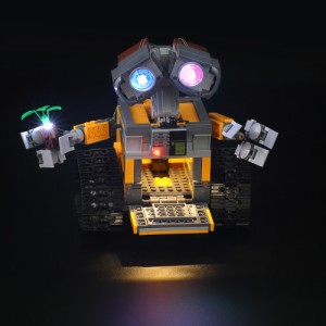 LEGO レゴ ブロック MOC アイデア 21303 16003 互換  ウォーリー LEDライト 照明 キット カスタム パーツ 【海外から直送します】※レゴ