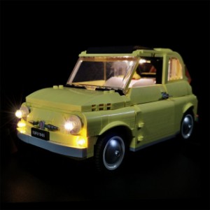 MOC ブロック クリエイター エキスパート 10271 互換 FIAT 500（フィアット） LEDライト 照明 キット カスタム パーツ