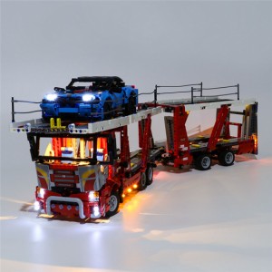 MOC ブロック テクニック 42098 互換 車両輸送車 LEDライト 照明 キット カスタム パーツ【海外から直送します】※レゴ本体は含まれてい