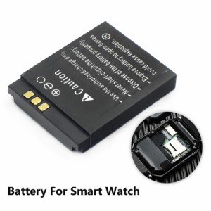 Smart watch スマートウォッチ用 バッテリー LQ-S1 3.7V 380MAH 充電式 リチウム電池