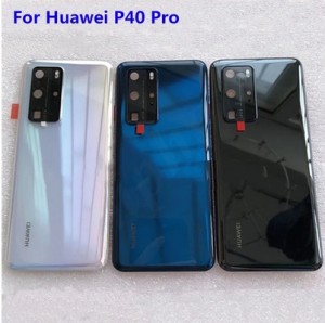 HUAWEI ファーウェイ P40 Pro 5G ELS-NX9 バックパネル バックプレート バッテリーカバー バックカバー ハウジング 修理交換用 部品