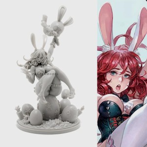 1/24 KINGDOM DEATH キングダム・デス 女性戦士 未塗装 レジン製 組み立て キット フィギュア プラモデル 人形 ガレージキット