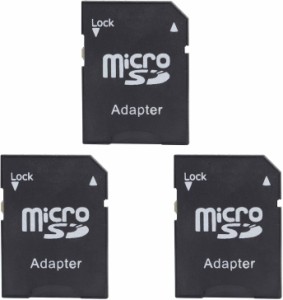 オーディオファン microSD 変換アダプター microSD to SD 3枚セット