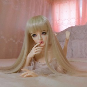 DH138 bjd 1/4 ドール本体 球体関節人形 ハンドメイド+aethiopien