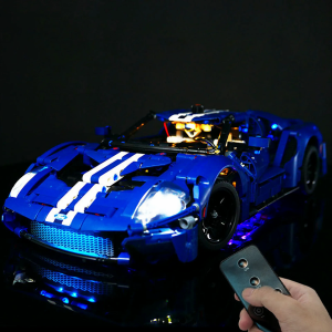 LEGO MOC ブロック テクニック 42154 互換 2022 フォード GT LED ライト 照明 キット カスタム パーツ リモコン付き※レゴ本体は含まれて