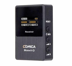 COMICA BoomX-D D2 ワイヤレスマイク COMICA ブラック BoomX-D D2