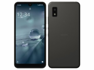 「新品未使用」SIMフリー　AQUOS wish (A104SH) ワイモバイル版　チャコール 画面サイズ：5.7インチROM 64GB RAM 4GB おサイフケータイ