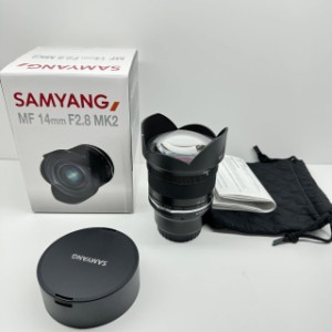 [フジフイルム用]  SAMYANG 超広角単焦点レンズ MF 14mm F2.8 MK2  [アウトレット展示品]