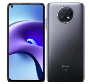 「新品未使用品」SIMフリー Redmi Note 9T 5G「ナイトフォールブラック」6.53インチ 4GB/128GB 　即納