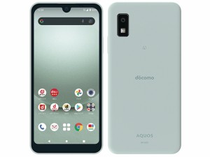 「新品未使用」SIMフリー AQUOS wish3 SH-53D グリーン 本体　画面サイズ：5.7インチ ROM 64GB RAM 4GB docmo版