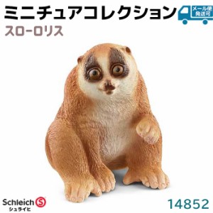 フィギュア スローロリス 14852 Schleich シュライヒ ロリス 猿 さる 動物フィギュア デザイン おもちゃ プレゼント インテリア ギフト 