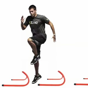 【在庫限り】 トレーニング ミニハードル 15cm 5本セット ランニング 練習 トレーニング用品 フィジカル 体力 筋力 強化 サッカー フット