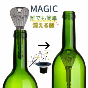 マジック 手品 Magic 鍵 キー ボトルに入る鍵 折りたたみ式 奇 テレパシー 曲げる 心霊マジック 道具 簡単 舞台用 マジック道具 手品道具