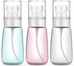 【送料無料】スプレーボトル 60ml アルコール ポンプボトル  消毒 除菌 軽量 旅行 虫除け 化粧水詰め替え【6個セット 】