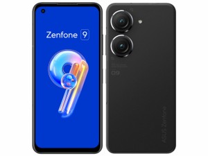 「新品 未開封品」SIMフリー ASUS Zenfone 9 ミッドナイトブラック [8GB/256GB][ZF9-BK8S256][ASUS]