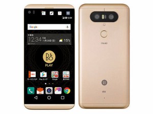 「新品 未使用品 白ロム」SIMフリー LG isai Beat LGV34 ゴールト ※赤ロム永久保証「au」「LGV34SNA」