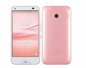 「新品 未使用品 」SIMフリー au kyocera rafre KYV40SPA Pale Pink ※利用制限〇※赤ロム永久保証[KYOCERA][京セラ][KYV40][2017最新モ