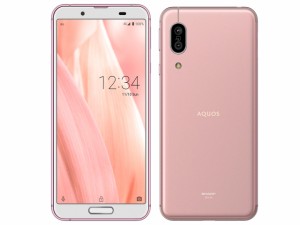 「新品 未使用品 白ロム」SIMフリー au AQUOS sense3 SHV45 Soft Pink ※赤ロム保証[SHARP][au からSIMロック解除]