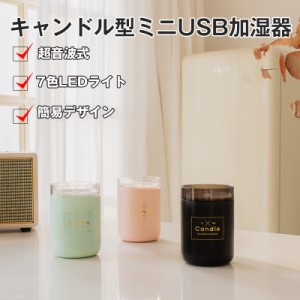 加湿器 卓上 オフィス 超音波式加湿器 USB 卓上加湿器 小型 子供部屋 寝室 卓上 usb加湿器 ペットボトル 車載 車用 超音波式 