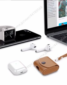 AirPods ケース ATiC AirPods 第1世代 / 第2世代 に適用 airpods カバー レザー 高級感 エアーポッズ ケース 全面保護 イヤホン ポーチ 