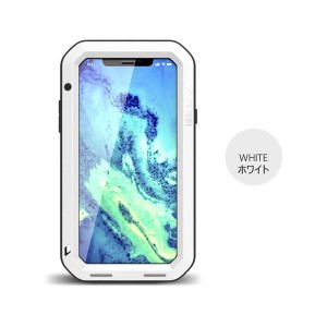 iPhone X ケース メタル カッコイイiPhoneX ケース 現場作業 防塵 防雪 防雨 最強メタルケース 全面アイフォンx カバー iPhone X 耐衝撃i