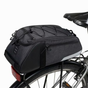 自転車バッグ ハンドルバーバッグ フロントチューブ 大容量 便利 折り畳み式 防水 簡単な取り付け