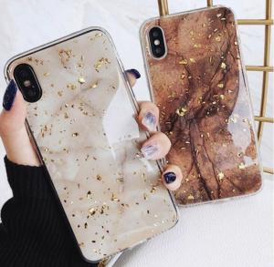 大理石風 ラメ iphoneケース 送料込 iPhone6/6s iPhone6plus iPhone7/8 iPhone7pl